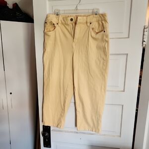 Coldwater Creek Crop Jeans